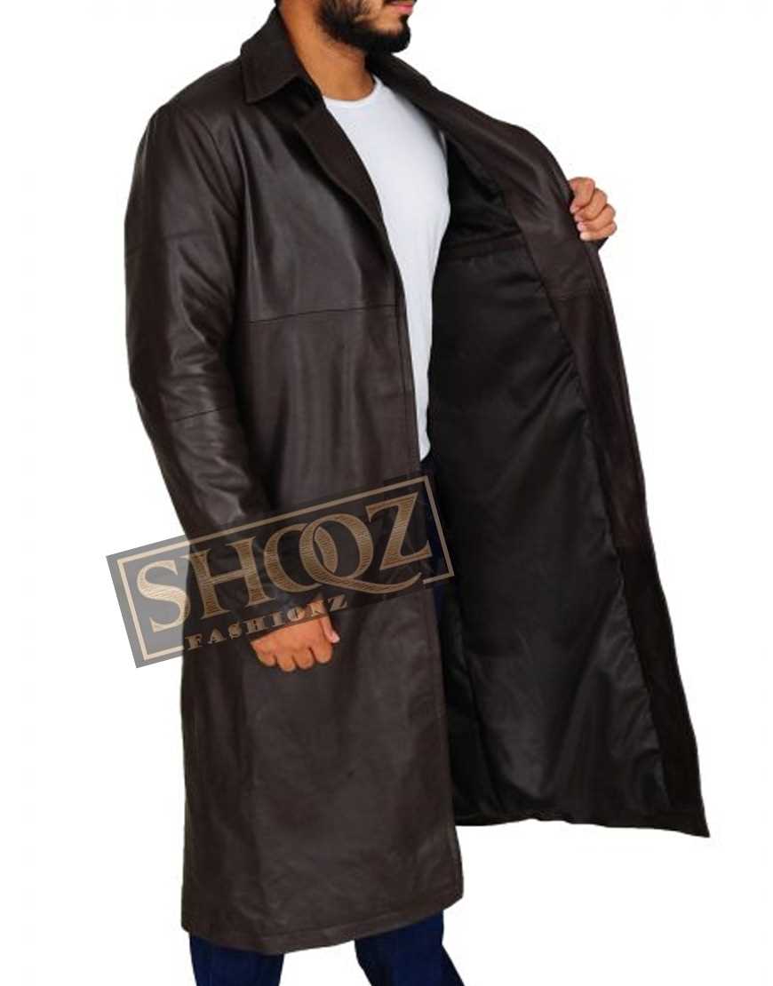 The Walking Dead Tom Payne (Paul Jesus) Brown Leather Coat